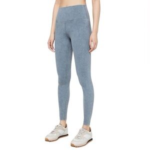 Lululemon Wunder Under High-Rise Tight Full-On Luxtreme Size 8 Washed Moon Blue